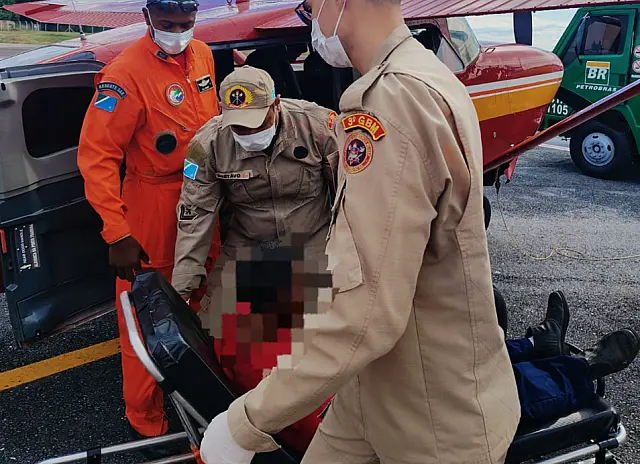 Bombeiros realizam 5 atendimentos em Corumbá em um dia, incluindo resgate aéreo no Pantanal
