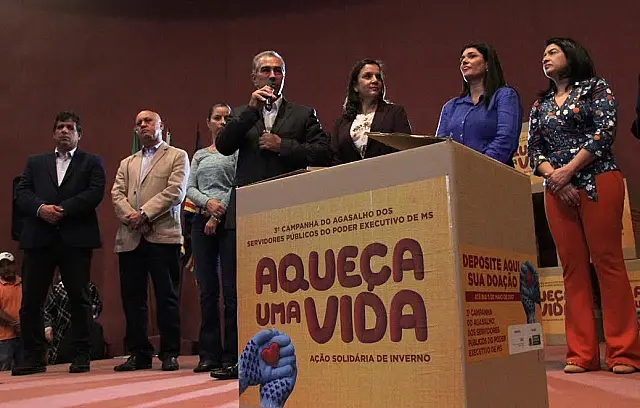 Famílias carentes de MS começam a receber agasalhos arrecadados pelo Governo do Estado