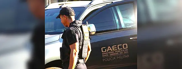 Gaeco faz operação em Aquidauana e Campo Grande contra tráfico de drogas e corrupção policial