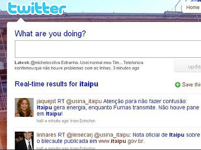 Brasil tem o segundo maior número de usuários do Twitter no mundo