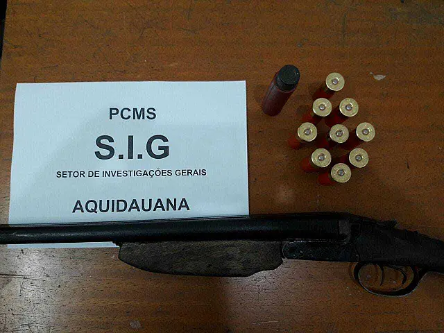 Homem que usava arma para causar intimidação é preso em Aquidauana