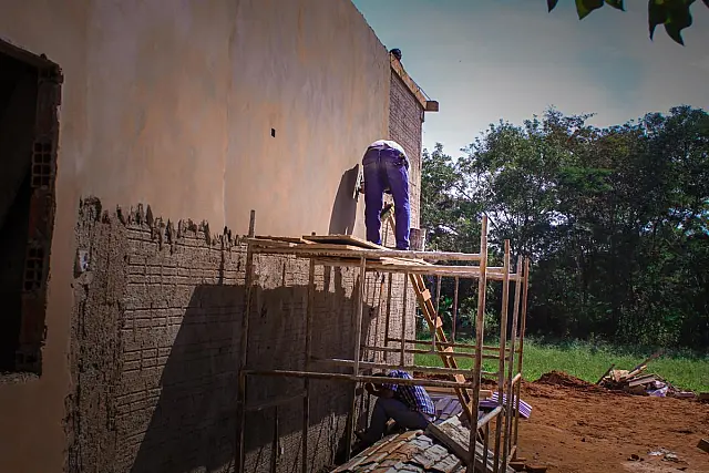 Apesar da pandemia, obras seguem a todo vapor em Nioaque