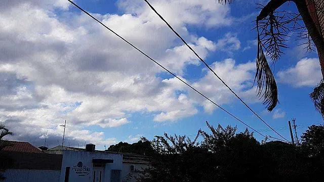 Sábado com céu parcialmente nublado e sem chuvas em Aquidauana e região