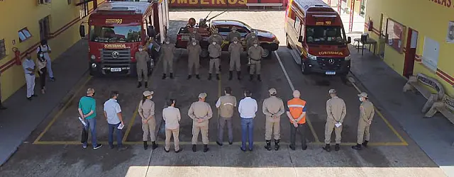 Corpo de Bombeiros de Aquidauana trabalha ação de prevenção e combate a incêndio florestal