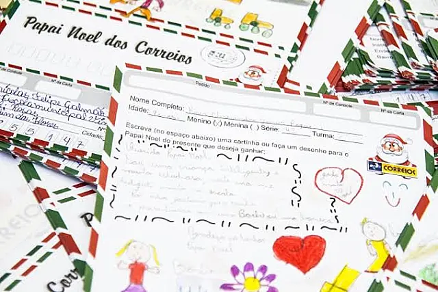 Correios iniciam campanha de adoção de cartinhas de Natal