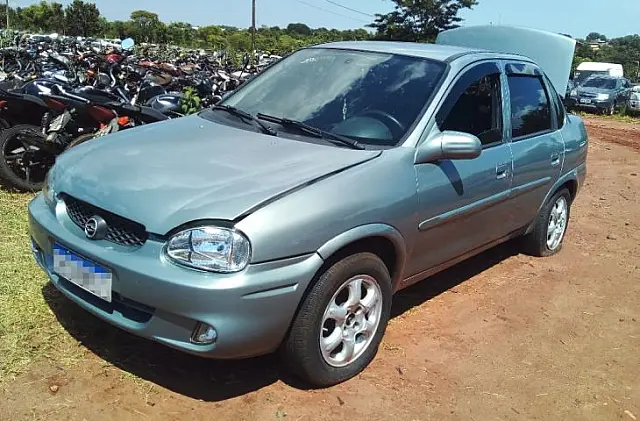 Novo leilão do Detran-MS tem Corsa Classic com lance inicial de R$ 3,5 mil