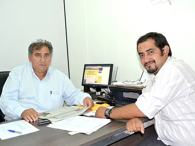 Vereador Sauá recebe em seu gabinete representante do jornal O Pantaneiro