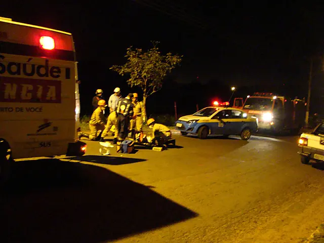 Motociclista fica ferida depois de atingir capivara em Aquidauana