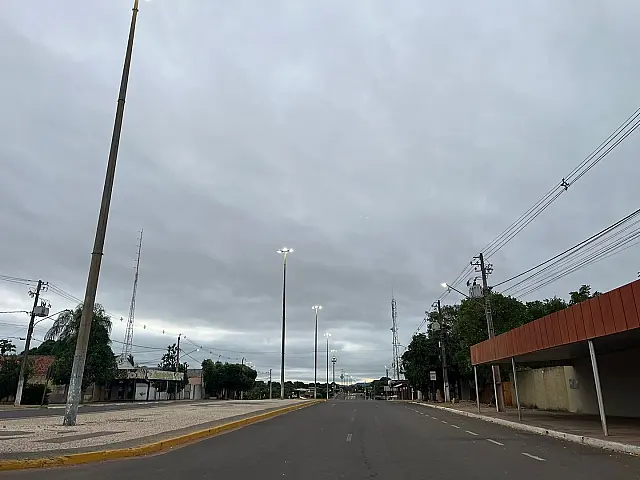 Aquidauana amanhece com 17ºC e máxima não passa de 31ºC