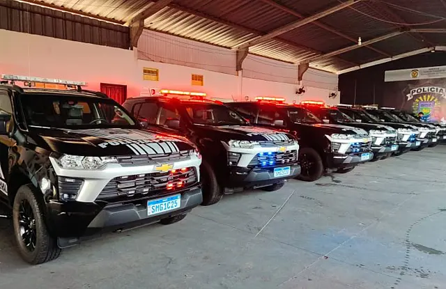 Segurança Pública de MS ganha 13 novas frotas de veículos