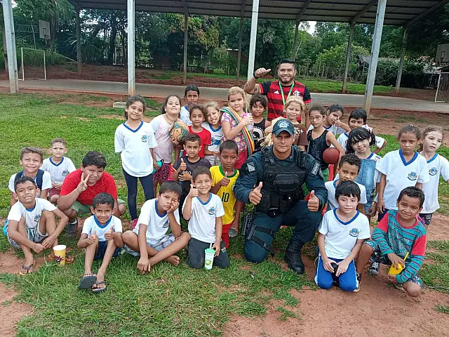 Polícia Militar de Aquidauana inicia uma parceria com as escolas da cidade