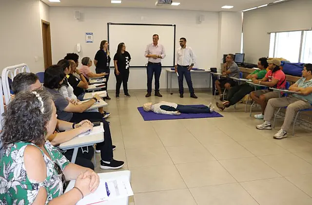 Funtrab, SED e Senac realizam cursos de primeiros socorros