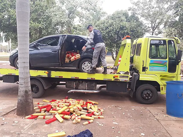 PM abordou 685 e apreendeu 450 quilos de maconha durante operação
