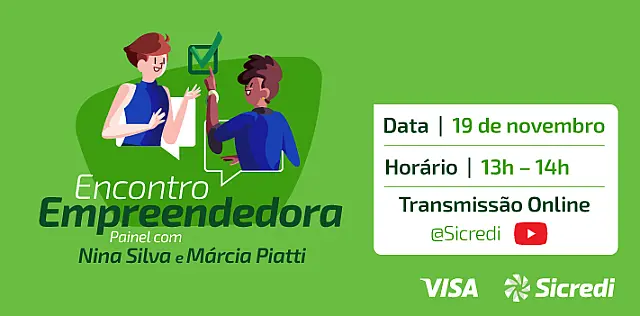Sicredi e Visa promovem debate para apoiar mulheres empreendedoras