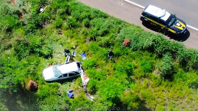 Bebê de 2 meses arremessado de carro durante perseguição morre na Santa Casa