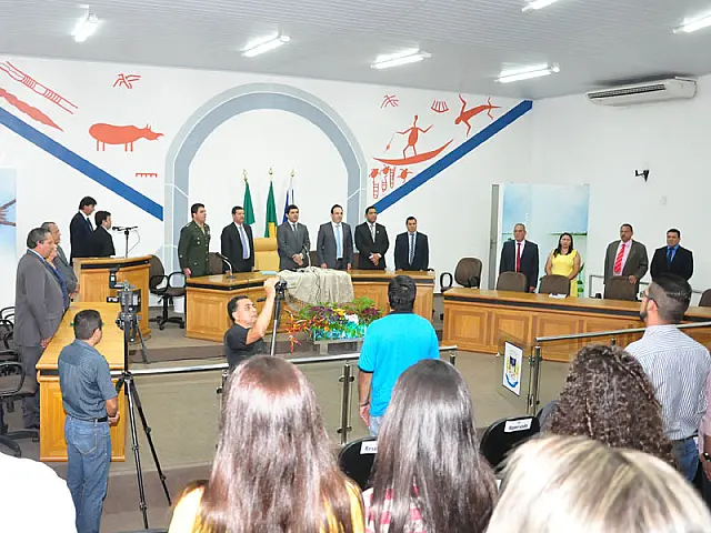 Em sessão solene, Câmara Municipal de Aquidauana inicia o ano legislativo