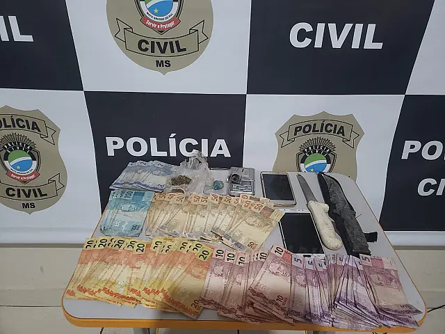 Três pessoas são presas por tráfico de drogas em Dois Irmãos