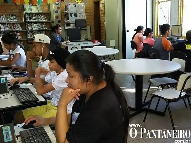 Biblioteca de Aquidauana oferece vagas para curso gratuito de informática