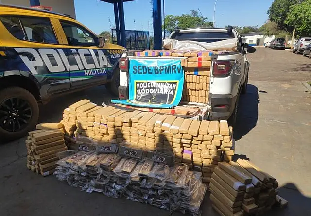 Strada roubado com 1,5 toneladas de entorpecentes é apreendido na MS-455