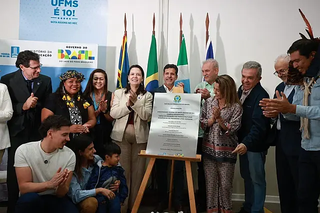 MEC inaugura estruturas acadêmicas para estudantes indígenas da UFMS de Aquidauana; vídeo