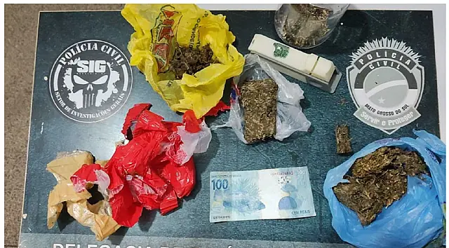 Homem com ficha criminal extensa é preso por tráfico de drogas