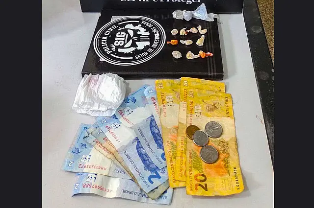 Polícia prende traficante que atuava próximo a escola em Jardim