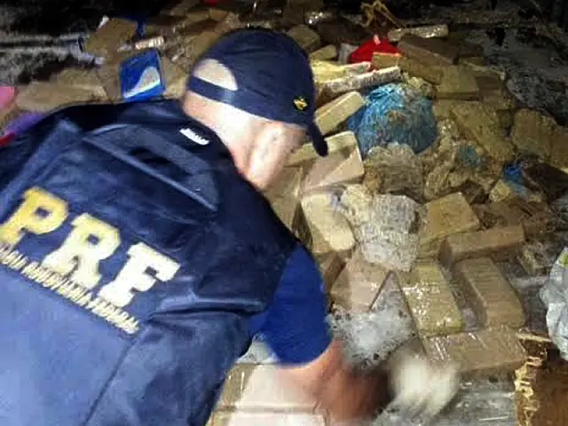 PRF prende 252 Kg de cocaína a maior apreensão dos últimos 12 meses