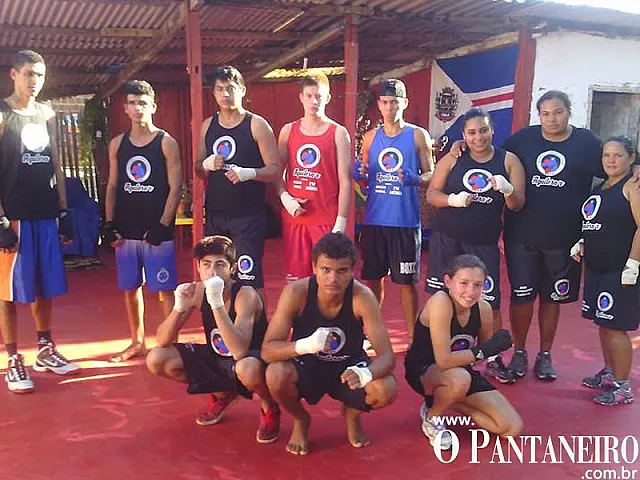Atletas de Anastácio se preparam para o Campeonato Sul-Mato-Grossense de Boxe