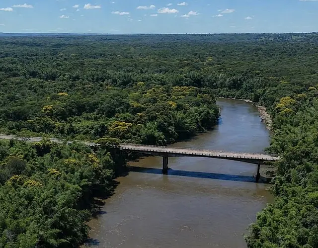 Estado inicia recuperação estrutural de ponte histórica sobre o Rio Miranda na MS-345