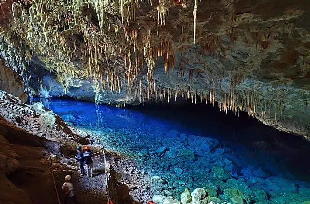Imasul garante proteção permanente da Gruta do Lago Azul