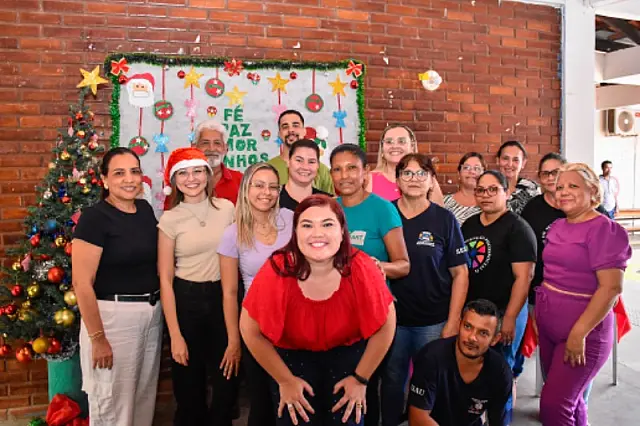 CAPS de Aquidauana realiza confraternização de Natal para usuários