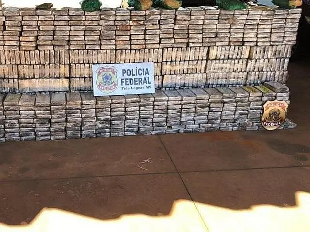 Polícia Federal faz segunda maior apreensão de cocaína da história de MS