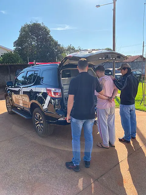 Acusado de homicídio e tráfico em Santa Catarina é preso em Mundo Novo