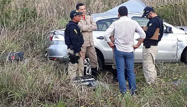 Empresário e filho de 1 ano morrem em acidente retornando de viagem em MS