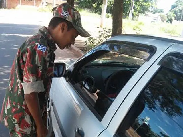 Patrulha Florestinha de Aquidauana realiza mais uma blitz