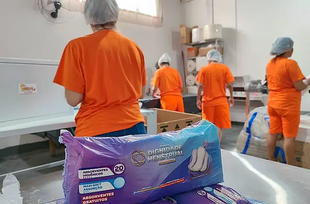 MS é pioneiro na produção de absorventes em presídios