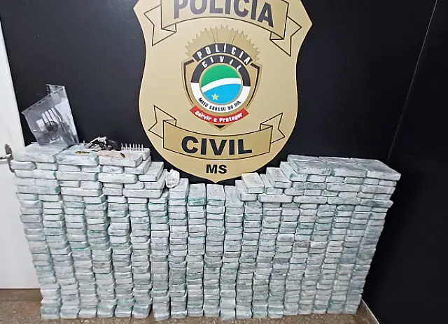 Operação Beijo de Judas apreende 475 kg de cocaína e prende três na fronteira de MS