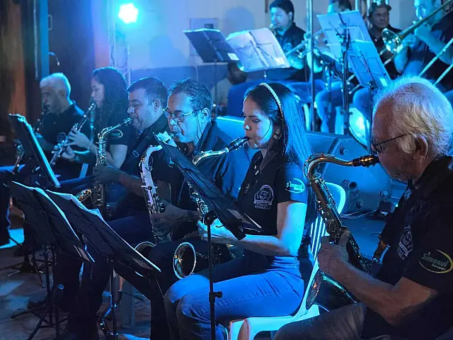 Banda Municipal Otávio Mongelli emociona público em Noite Cultural