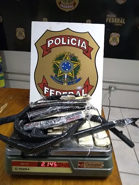 PF prende mulher com cocaína no Aeroporto Internacional de Corumbá