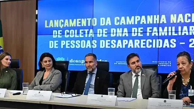 Campanha nacional coleta DNA de familiares de desaparecidos