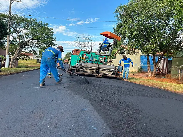 Obras de recapeamento impulsionam comércio e trânsito em Nioaque
