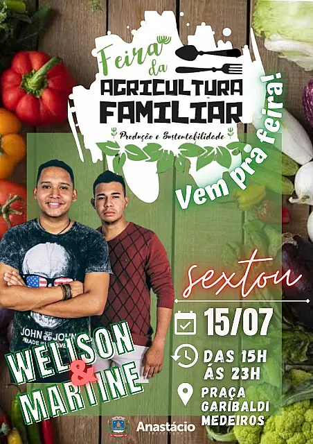 Feira da Agricultura Familiar segue até as 23h