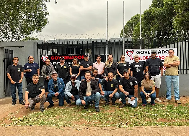 Policiais civis de Aquidauana paralisam por valorização salarial