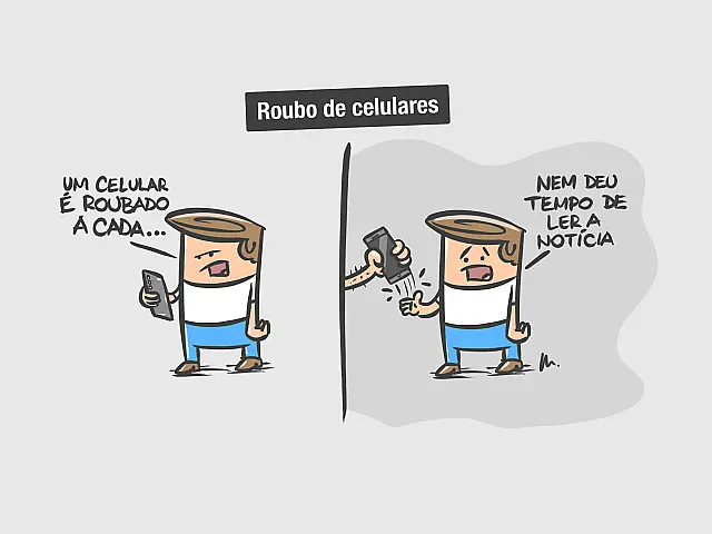 Roubo de celulares