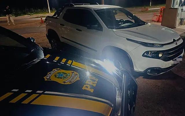 Veículo roubado é recuperado na BR-267 de Nova Alvorada do Sul