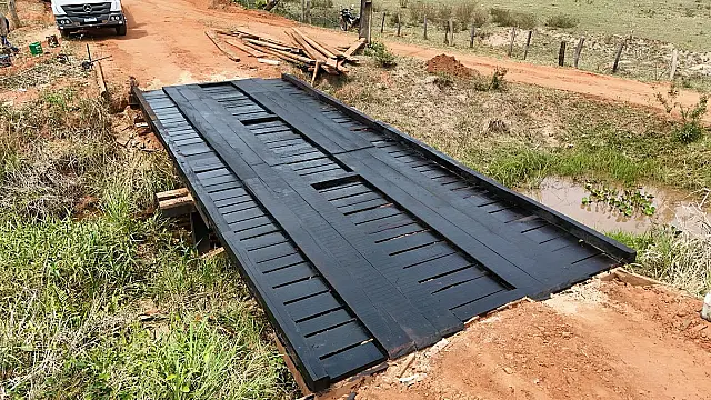 Ponte no Assentamento Padroeira do Brasil é concluída em Nioaque