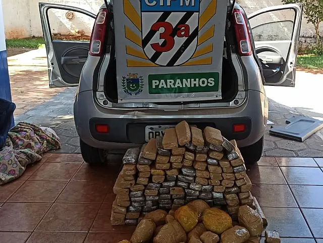 Carregamento de maconha é apreendido em Paranhos