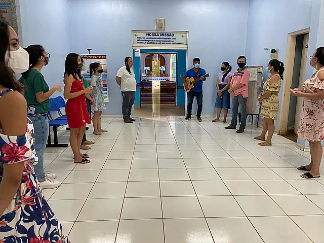 Fiéis visitam hospitais de Aquidauana e região levando fé no enfrentamento da Covid-19