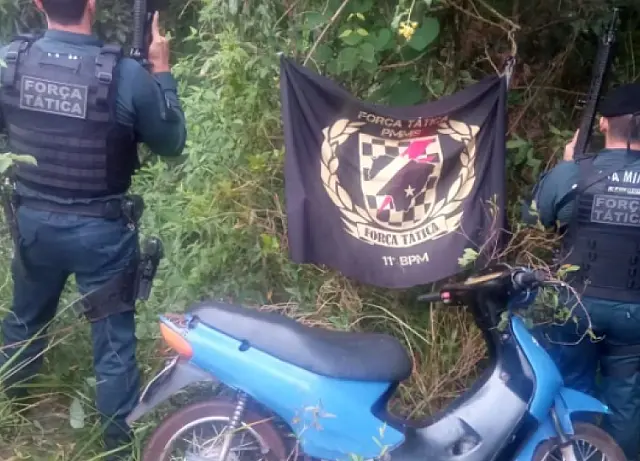 Moto furtada é recuperada em Jardim
