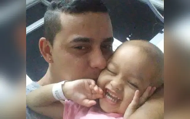 Após perder ex para a depressão, Leandro viu sua pequena Lívia ser diagnosticada com câncer